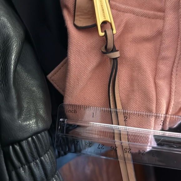 Rebecca Minkoff backpack canvas ?
